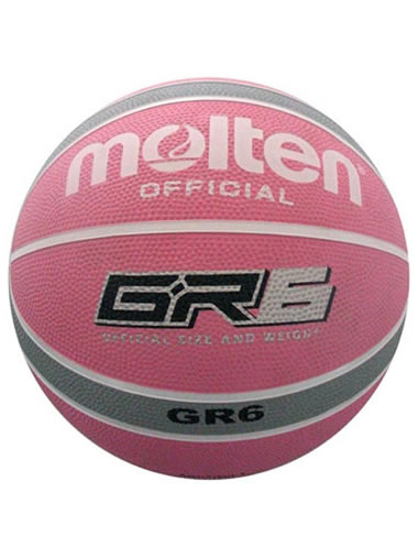 Balón de basquetbol Molten modelo BGR6 rosa