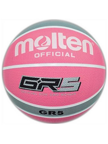 Balón de basquetbol Molten modelo BGR5 rosa