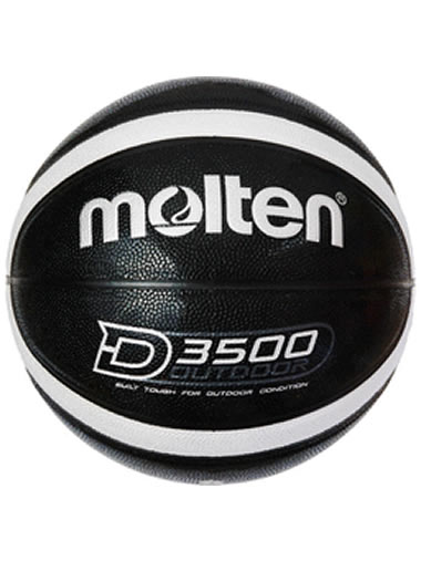Balón de basquetbol Molten modelo BD3500 piel sintética negro