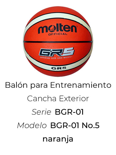 Balon de basquetbol Molten BGR-01 No.5